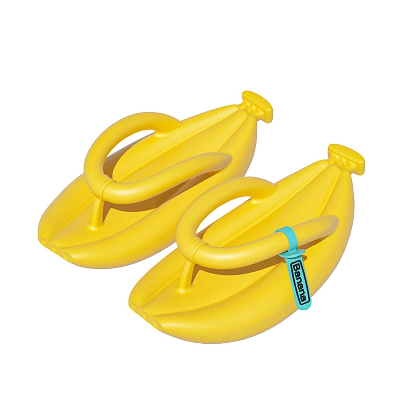 Soft Foamy Banana Flip Flop Sandals