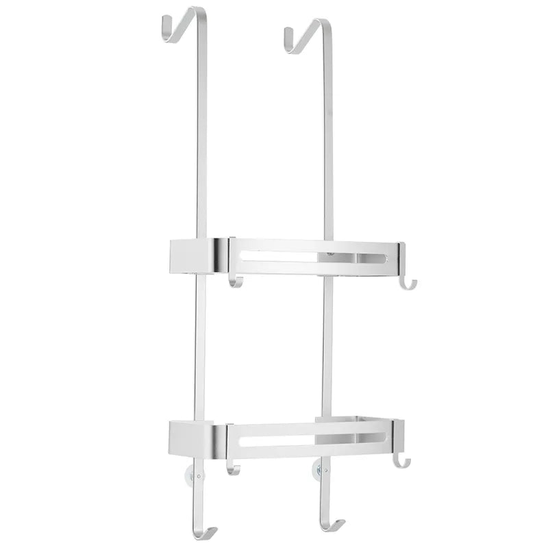 Easy Install Double Layer Shower Caddy Rack