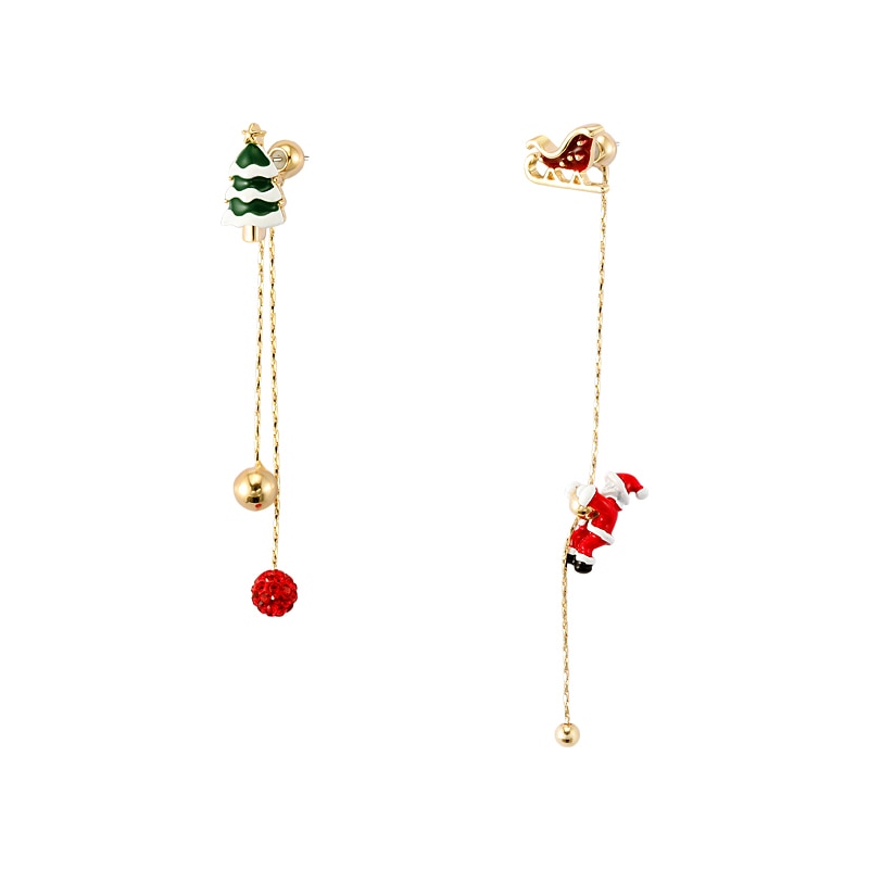 Fun Festive Holiday Dangle Earrings