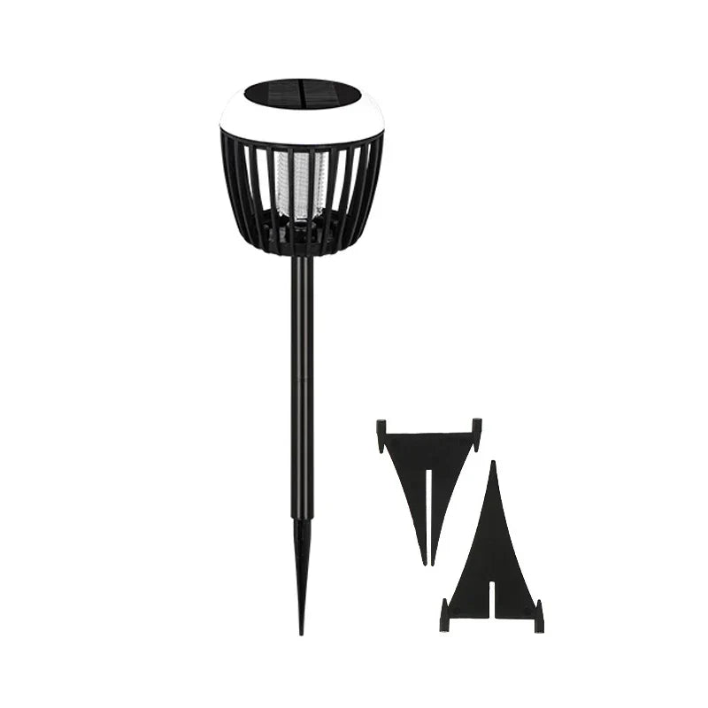 Outdoor Solar Powered Bug Zapper Lamp
