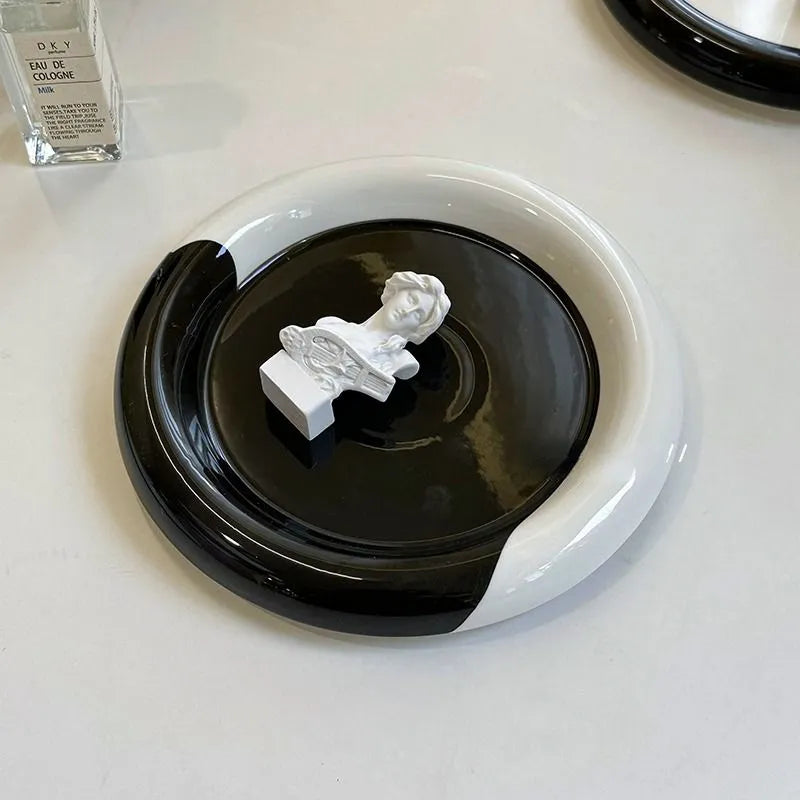 Simple White Ceramic Plates