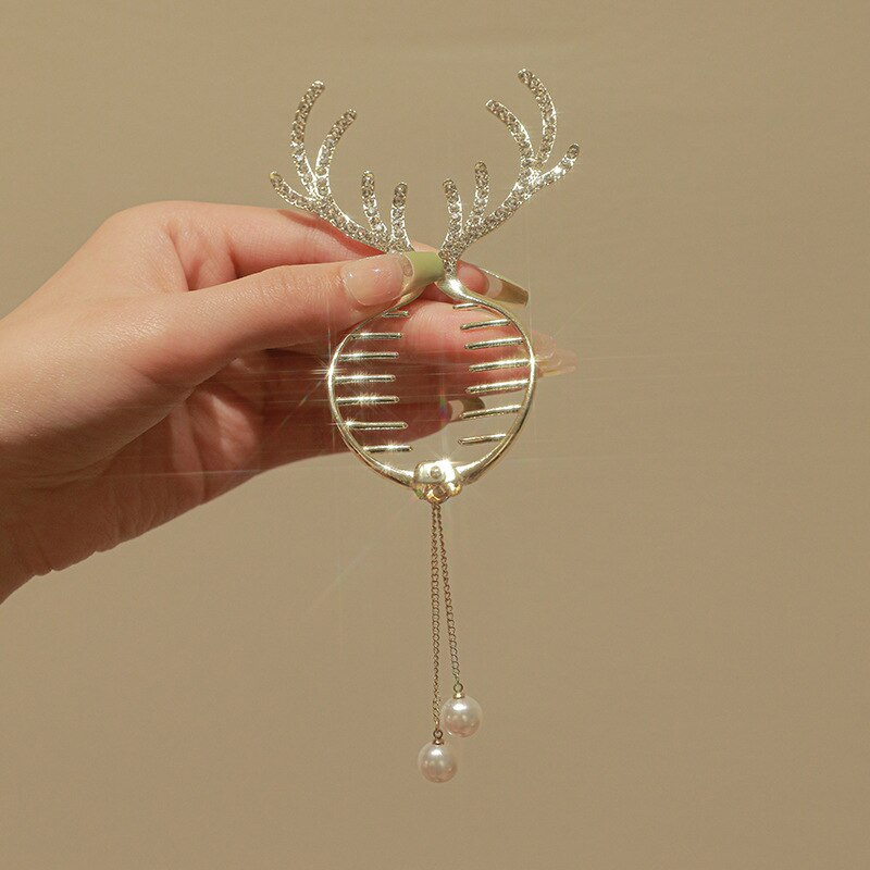 Lovely Deer Hair Tie Ponytail Clip