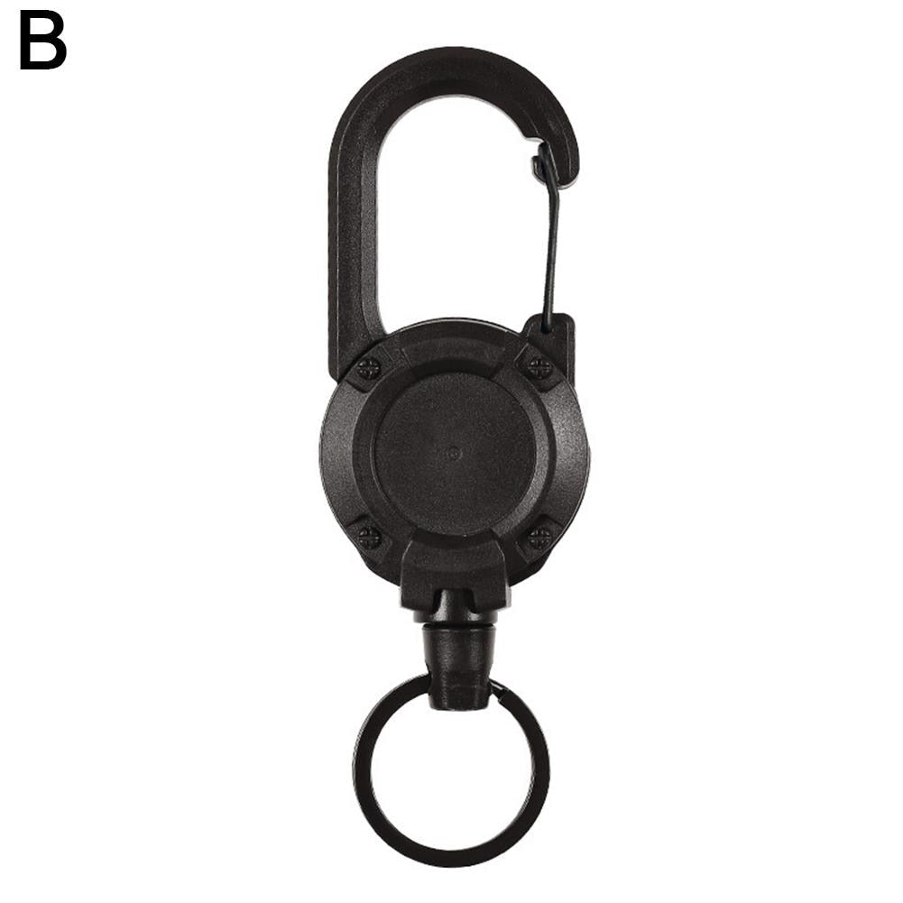Tough Retractable Keychain with Pull Clip