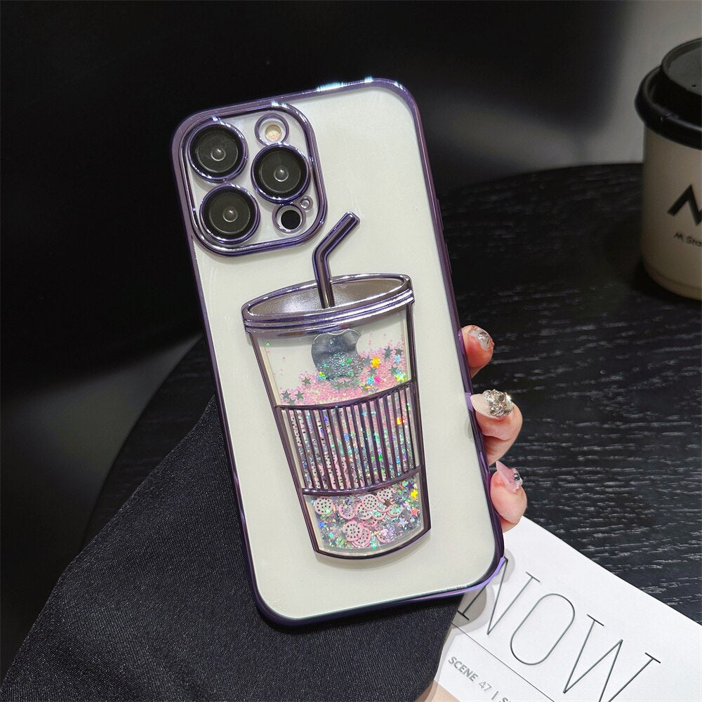 Sparkly Star Phone Case for iPhone