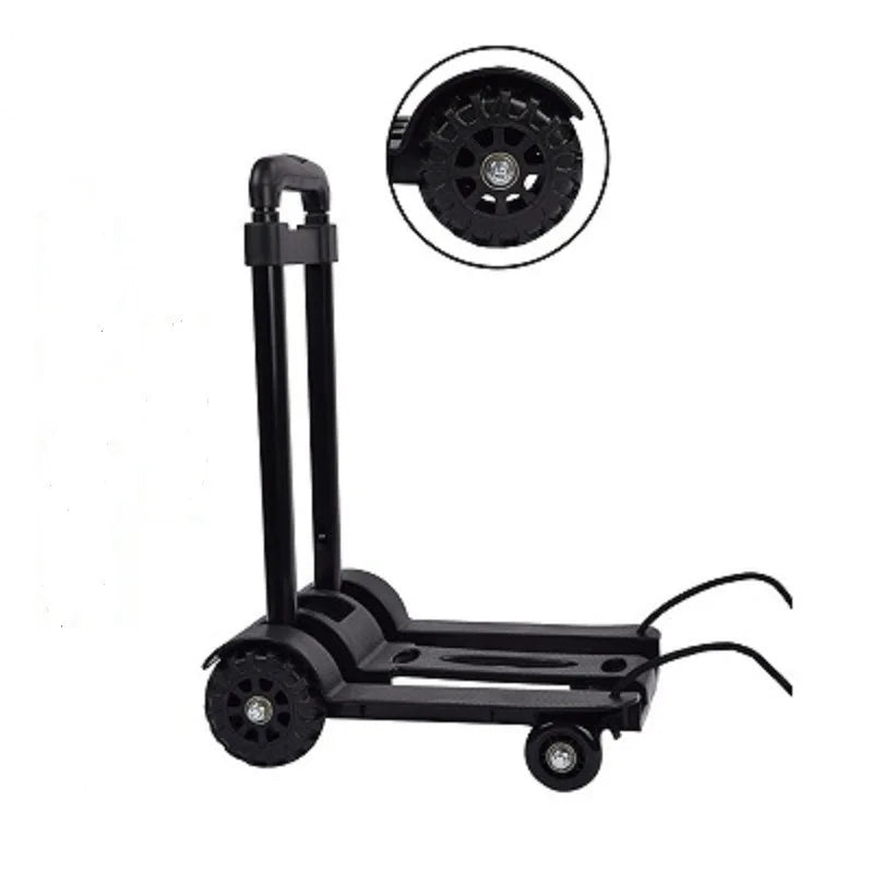 Compact Folding Dolly with Adjustable Handle
