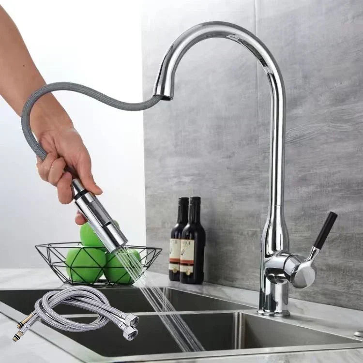 Premium Kitchen Faucet with Adjustable Hand Sprayer