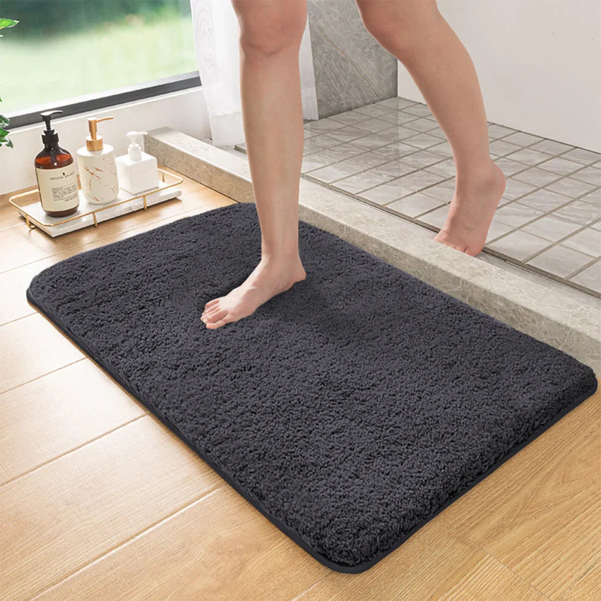 Luxury Soft Grip Bathroom Mat for Shower Floor