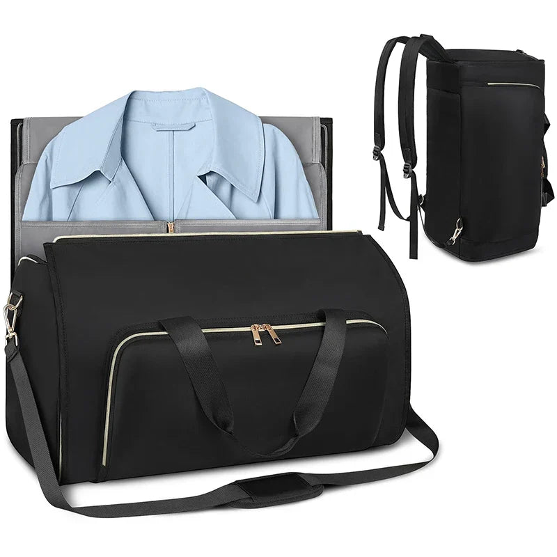 Versatile 3-in-1 Folding Travel Backpack Bag