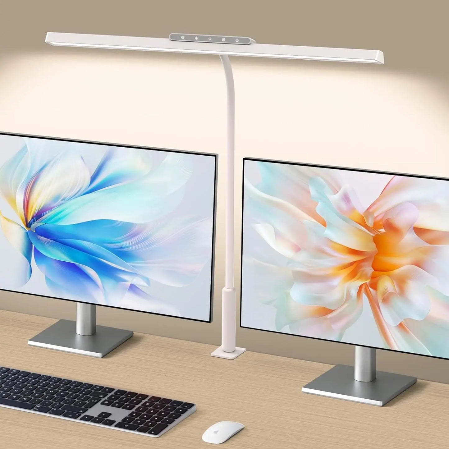Bright LED Desk Light with Adjustable Arm