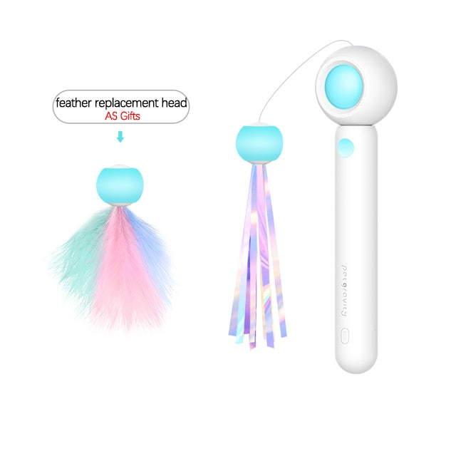 Fun Cat Wand Teaser Toy