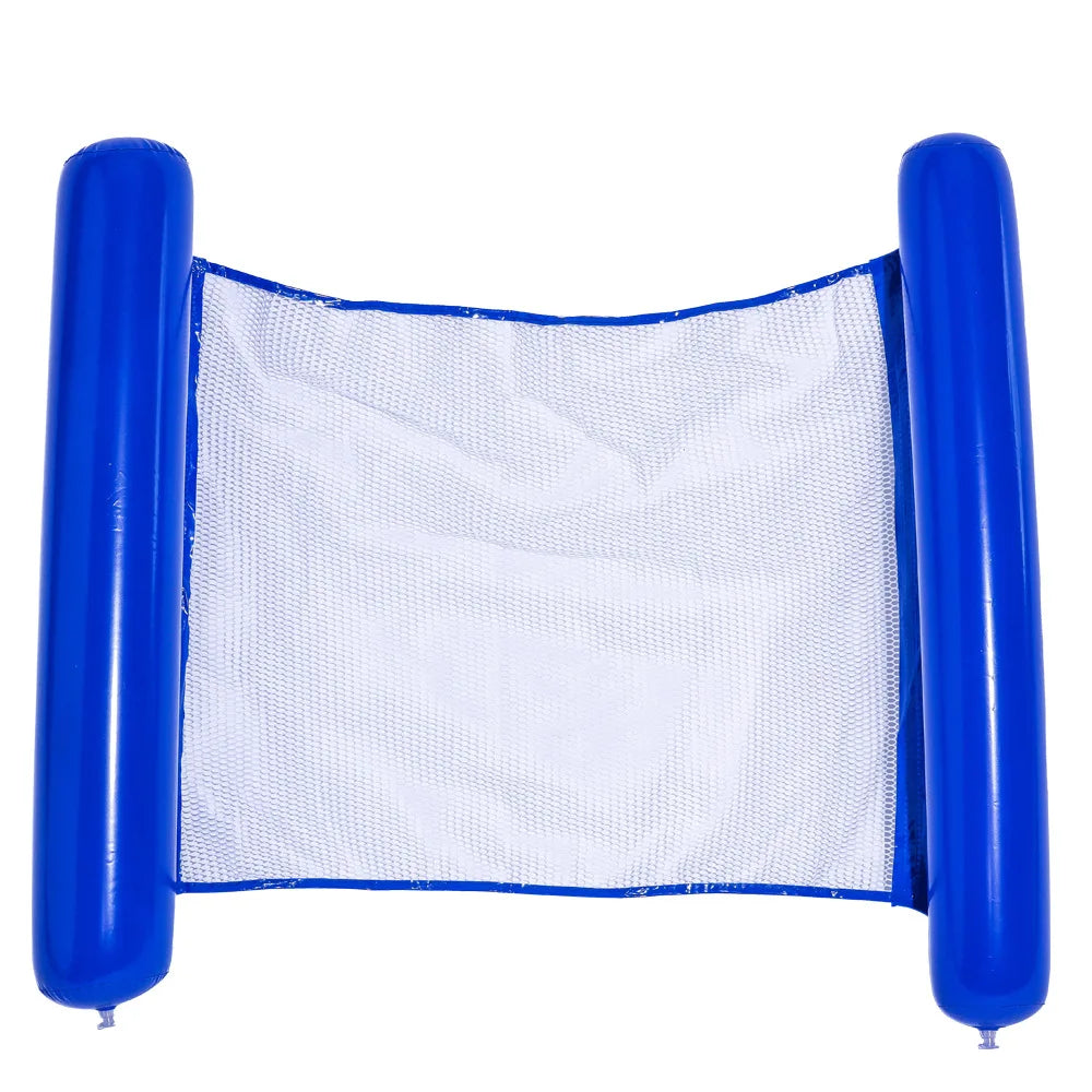 Comfortable Inflatable Pool Float with Back Support