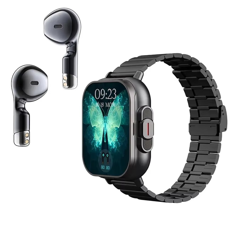 Slim Smartwatch with Bluetooth and Fitness Tracking