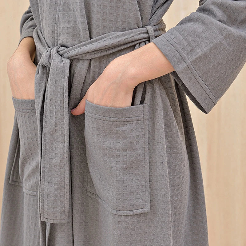 Cozy Plush Unisex Hooded Robe