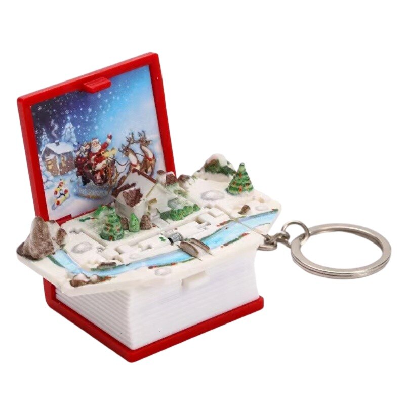 Magical Christmas Tree Keychain