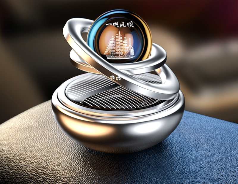 Eco Friendly Solar Powered Car Air Freshener