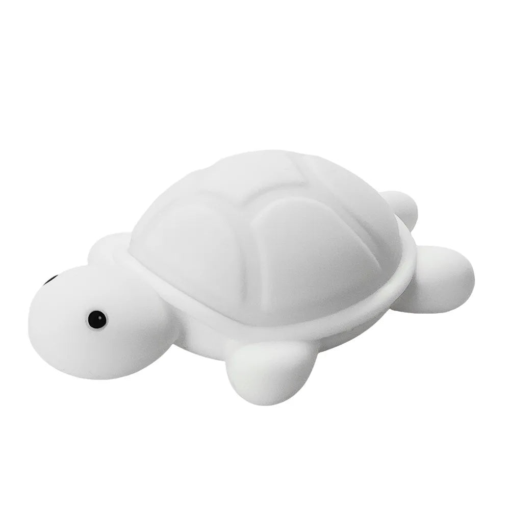 Adorable Turtle LED Night Lamp Soft Color Changing