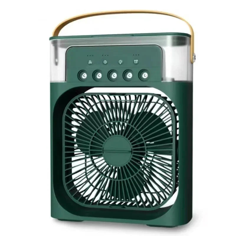 Compact Air Cooler with 3-Speed Fan and Humidifier