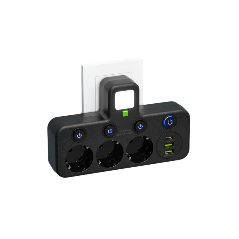 Premium Power Strip with USB-C and Surge Protector