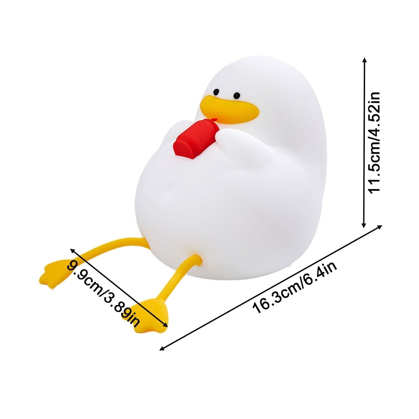 Cute Duck Soft Glow LED Night Light