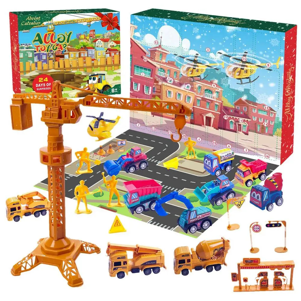 Fun Kids Car Calendar for Christmas