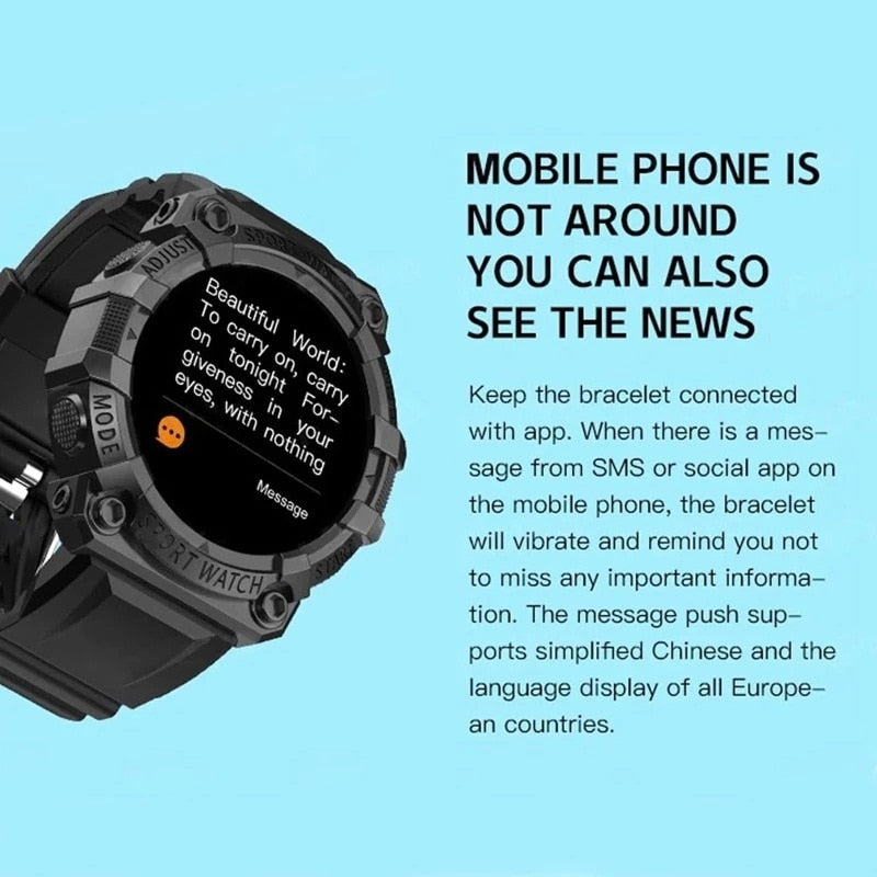 Fitness Tracker Bluetooth Smartwatch