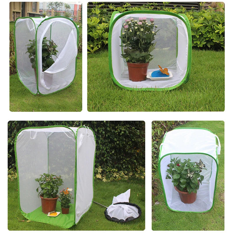 Portable Bug Catcher Net Cage for Butterflies and Crickets