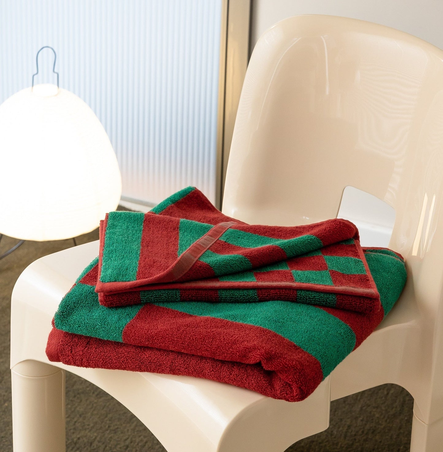 Colorful Absorbent Bathroom Towel