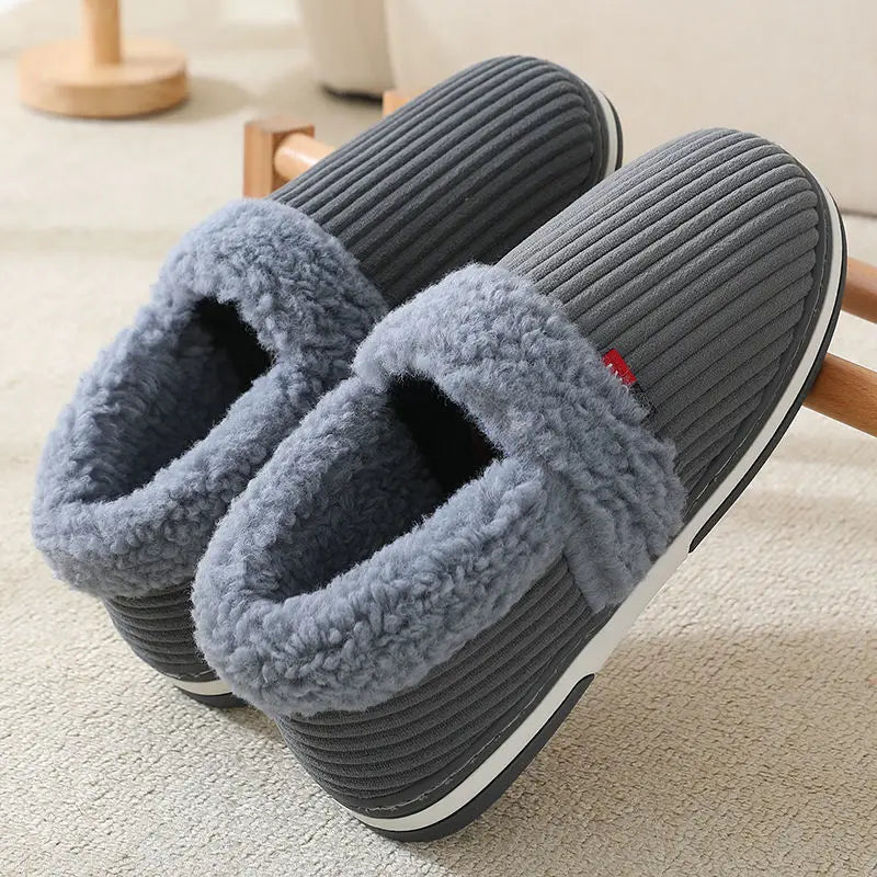 Cozy Couple Slippers with Soft Cushioning