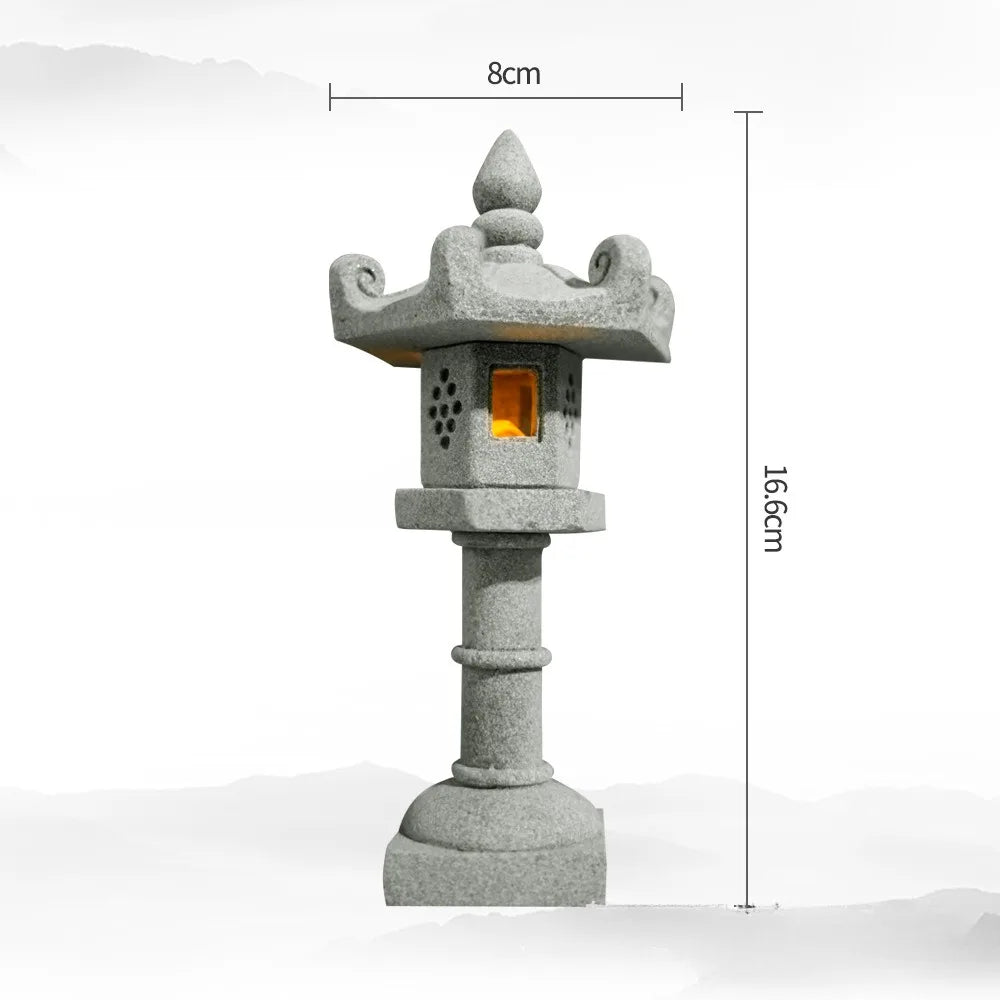 Small Zen Garden Stone Ornament