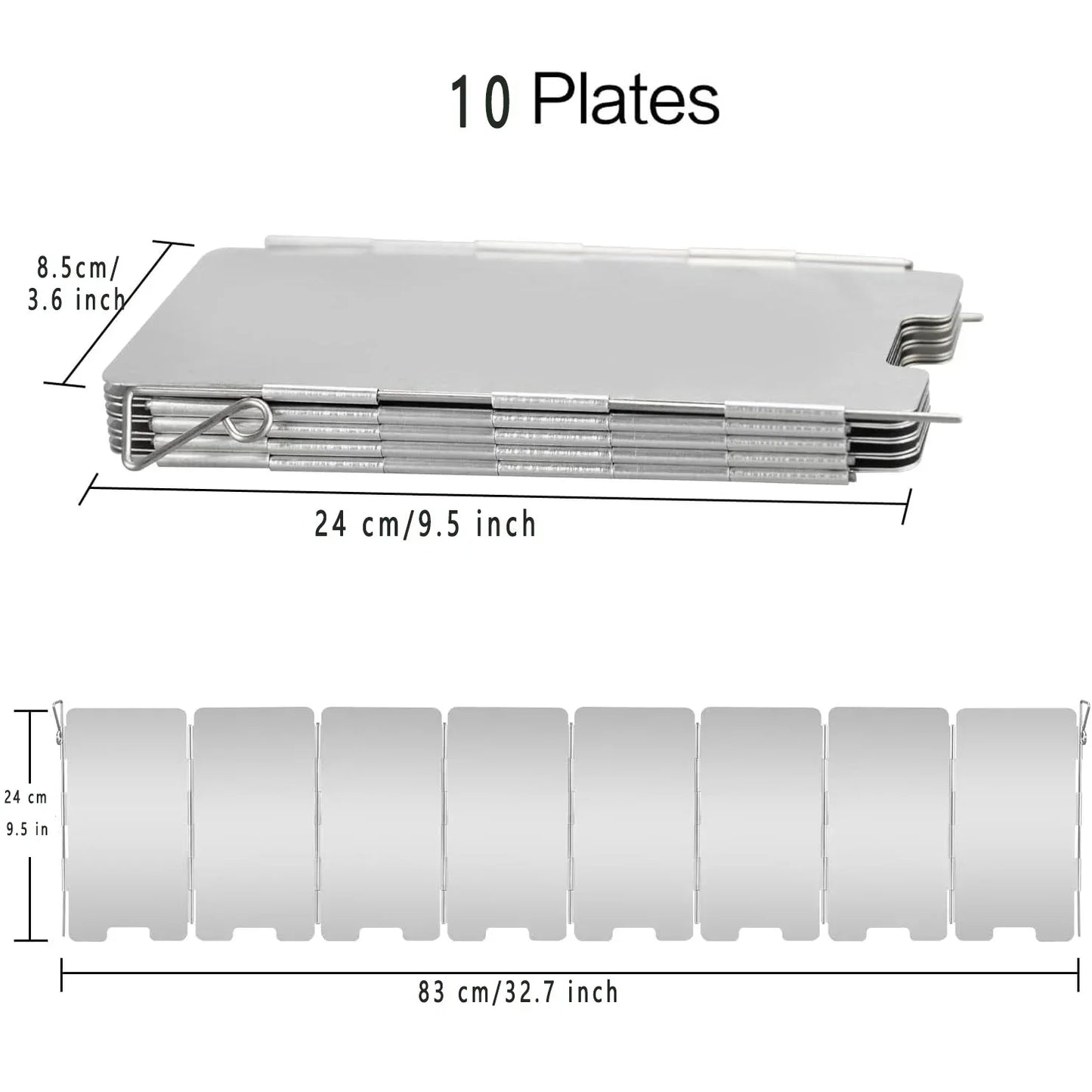 Portable Camping Windscreen for Gas Stoves