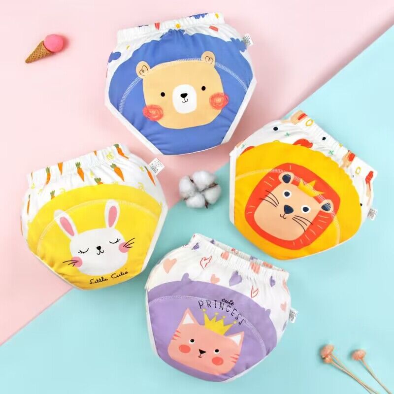 Adorable Fun Animal Boys Girls Cotton Underwear Set