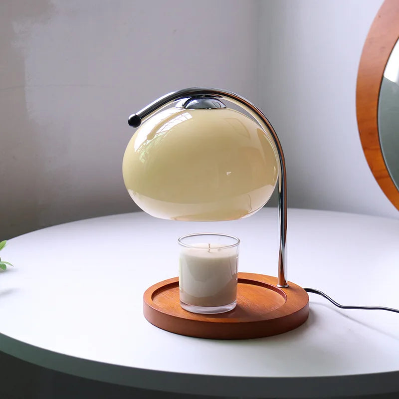 Warm Ambient Scented Candle Lamp