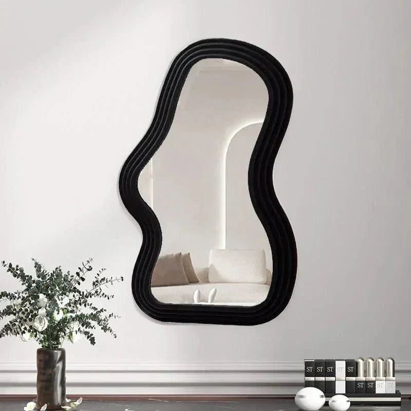 Round Cloud Wall Mirror for Home Decoration