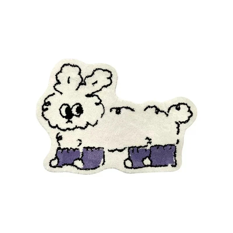 Funny Bunny Area Rug