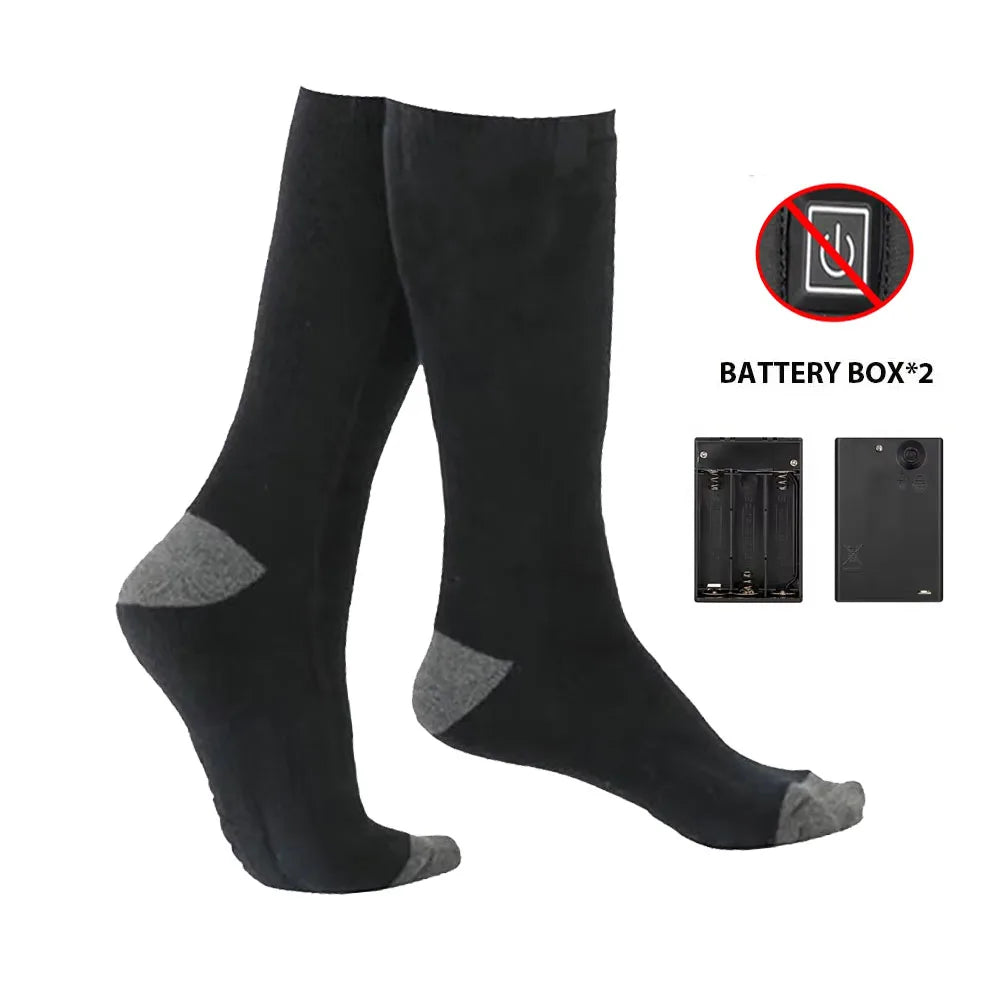 Warm Rechargeable Heated Socks for Outdoor Activities