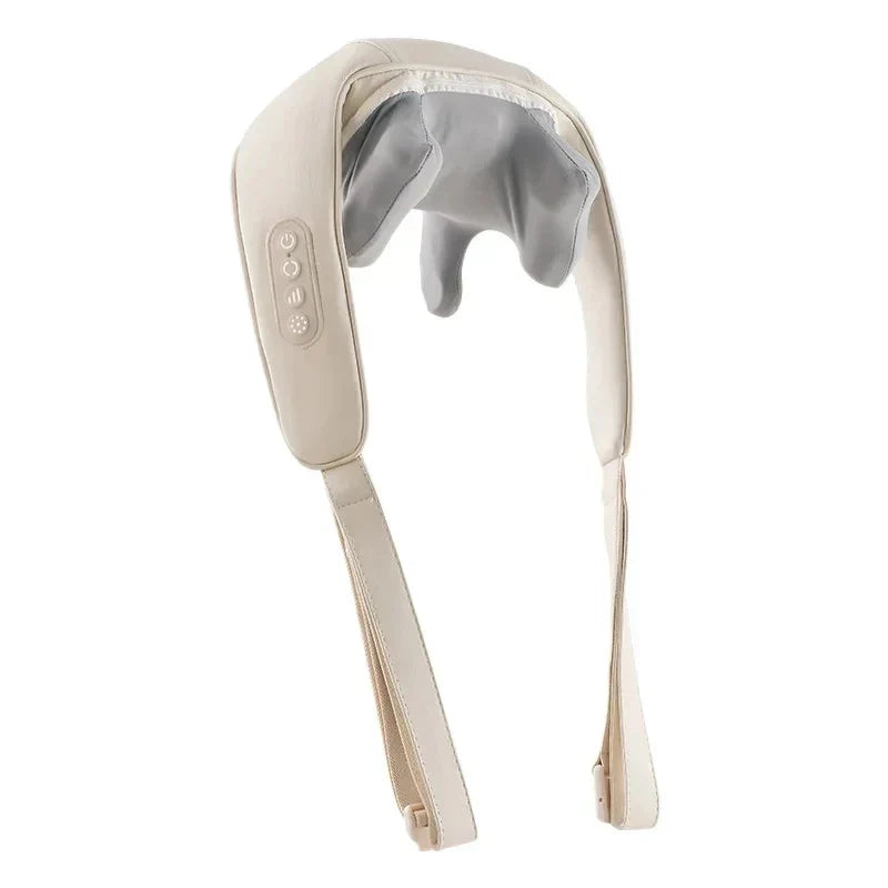 Portable Neck Massager Shawl with Heat and Knead Function