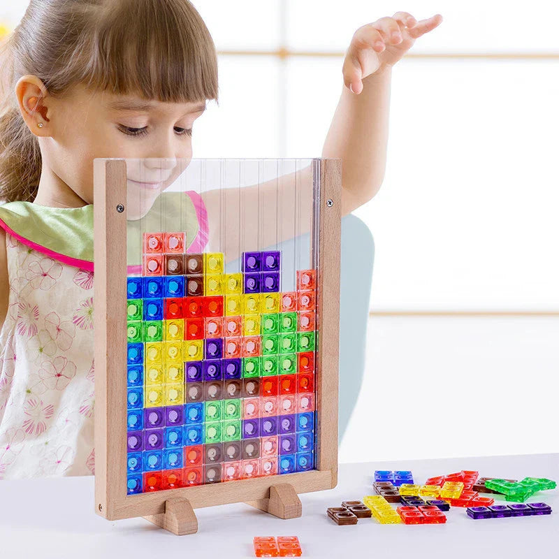 Classic Wooden 3D Puzzle Toy