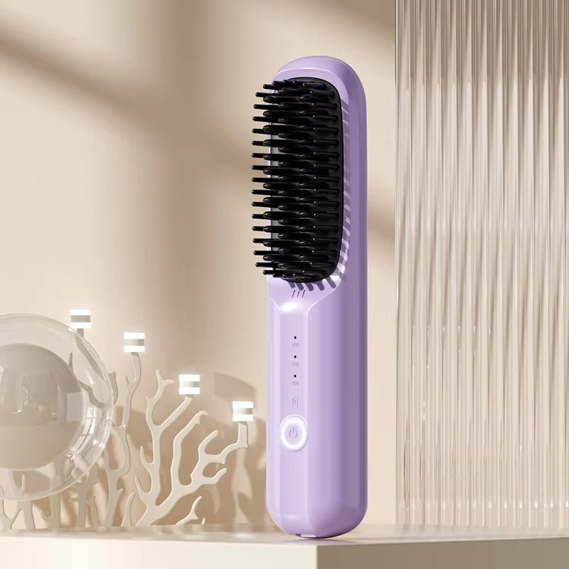 Easy Glide USB Ceramic Hair Straightener Comb