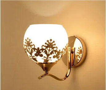 Warm Gold LED Ambient Wall Light