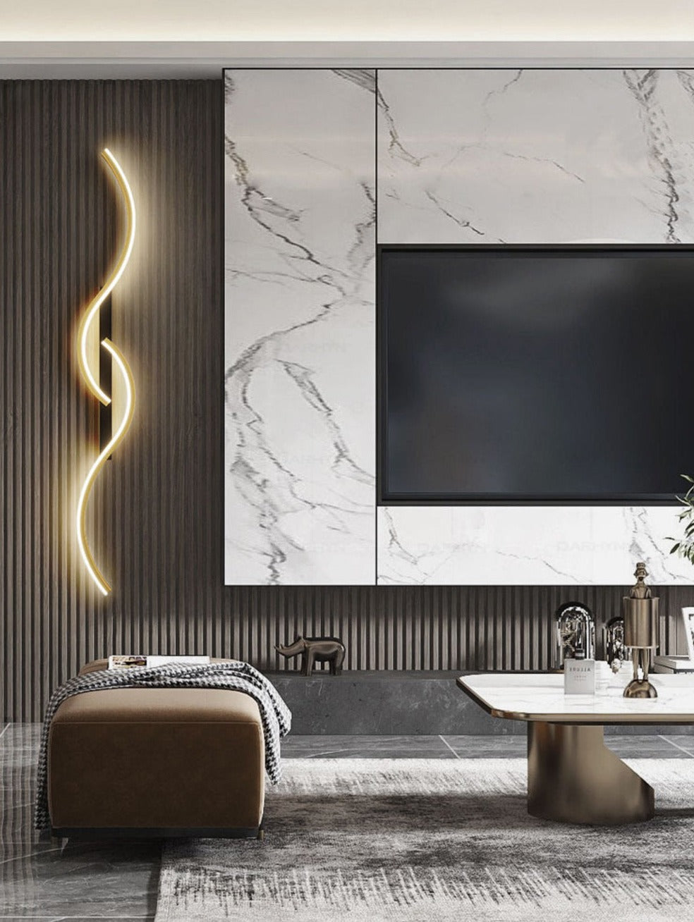 Modern LED Wall Light – Unique Design Combination