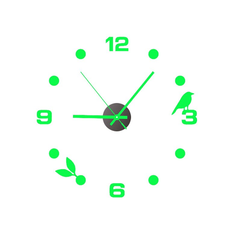 Modern Glow Quiet Wall Clock