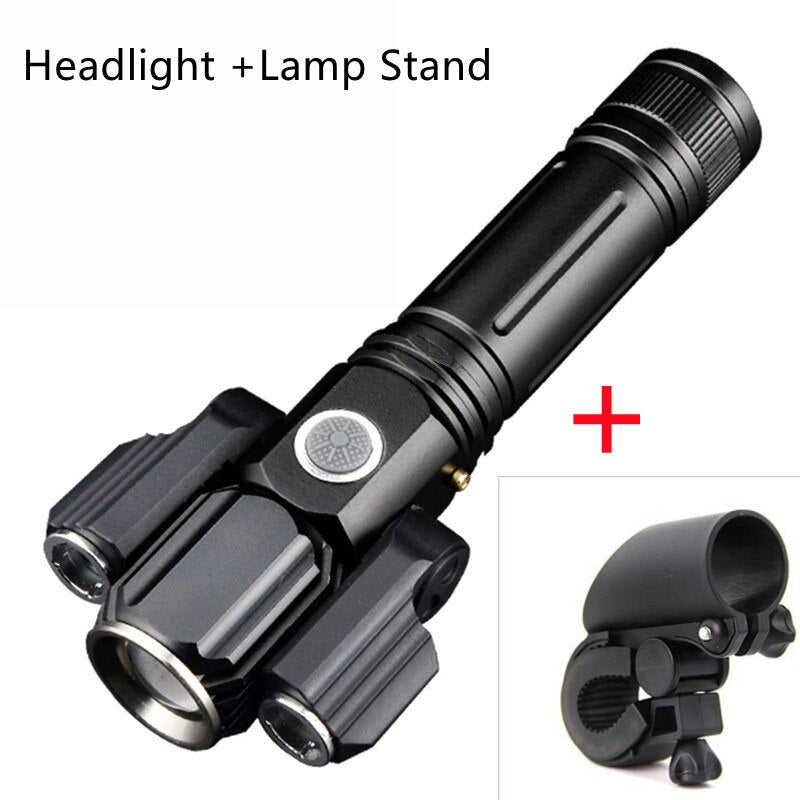 Bright 3 LED Rechargeable Flashlight