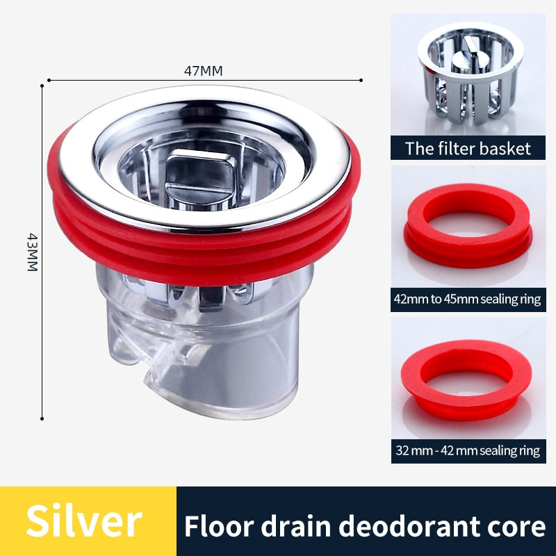 Befez | Effective Odor Stopper Drain Protector Plug