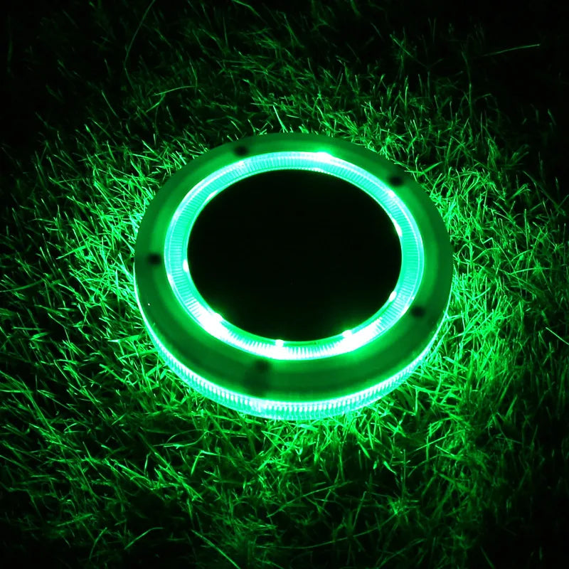Colorful Floating Solar Pool Lamp Blue LED Waterproof
