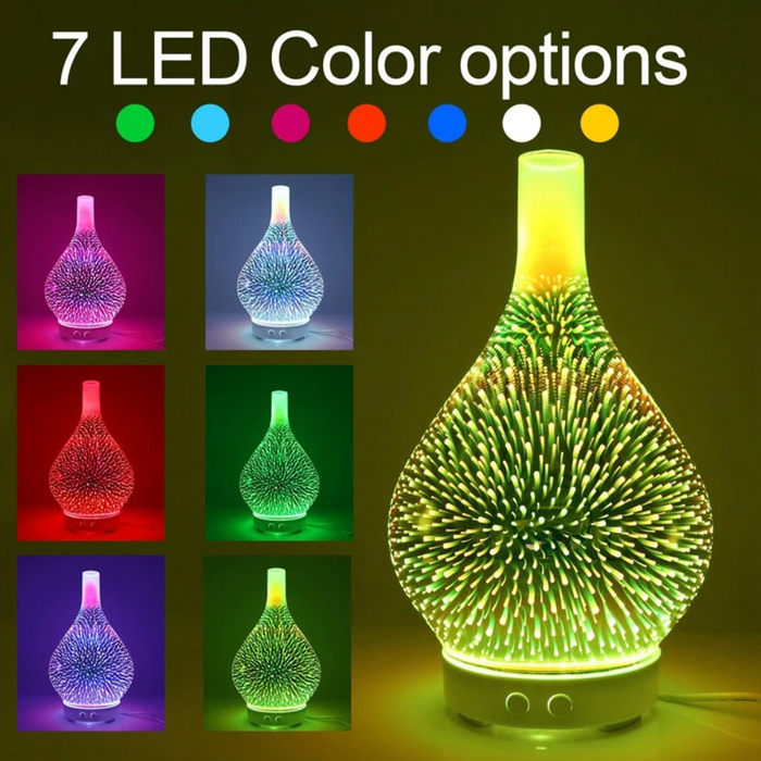 Colorful Aroma Essential Oil Diffuser for Home Relaxation