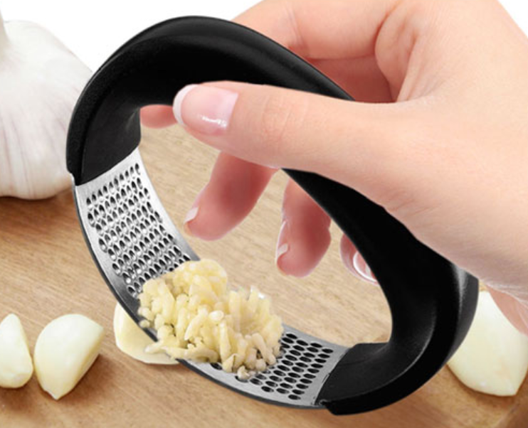 Premium Garlic Press Stainless Steel Kitchen Gadget