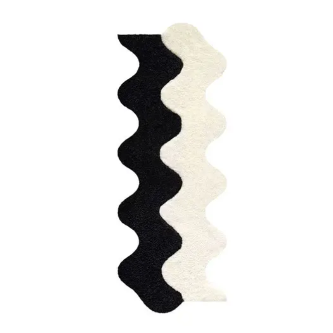 Stylish Dual Color Slim Rug