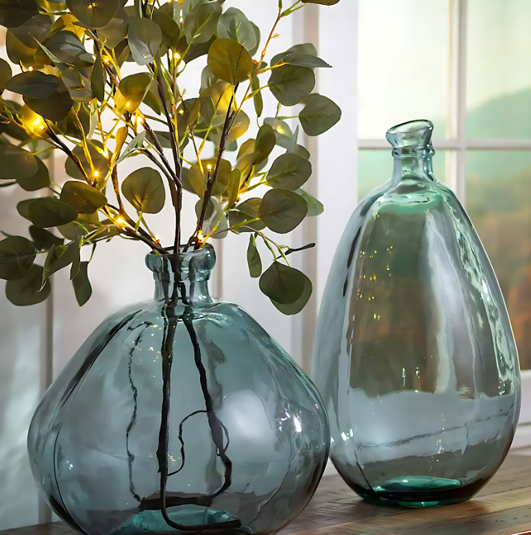 Easy LED Artificial Eucalyptus Garland Decor