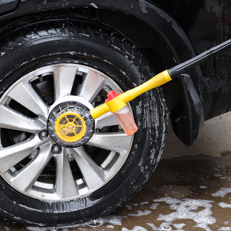 Befez Turbo Car Wash Brush with Soap Dispenser & Extension