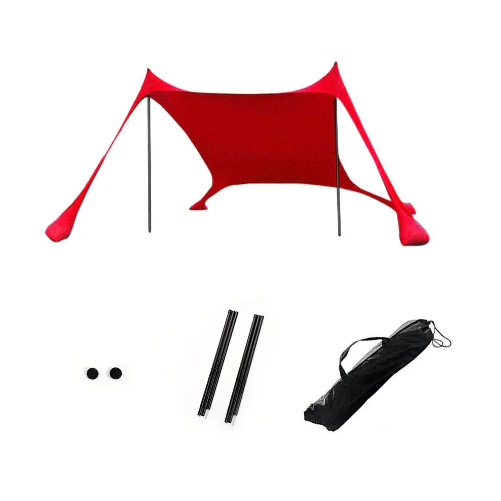 Large Family Beach Sun Shelter with UV Protection